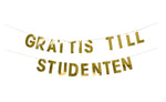 Girlang "Grattis till studenten" - Ballongbud.se