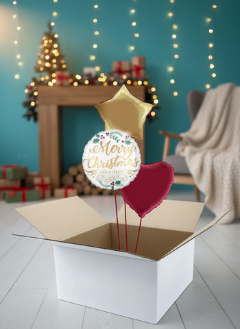 Triobox- Merry christmas guld