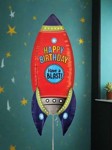 Singelballong Rymdraket "Have a blast!"