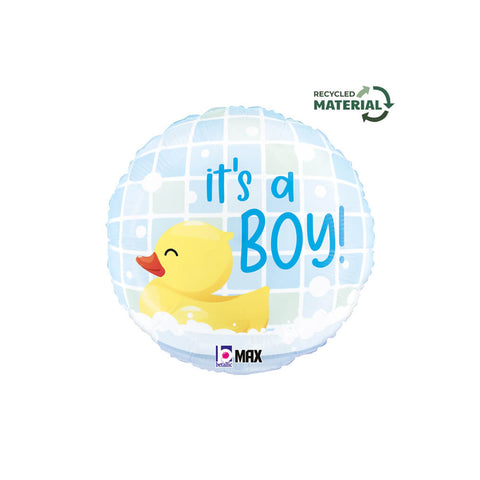 Heliumballong Baby It's a boy Duckie