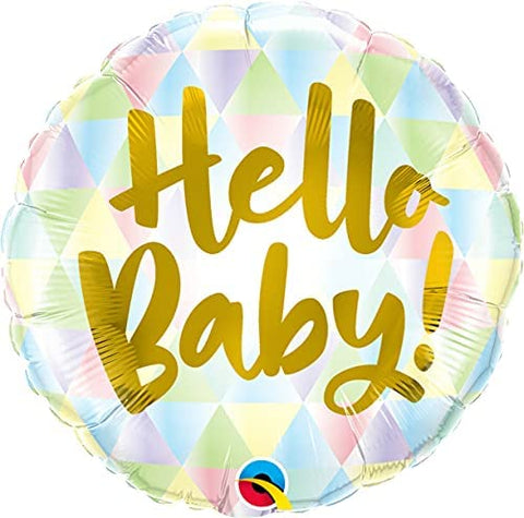 Heliumballong Baby Hell Baby - Ballongbud.seByggare