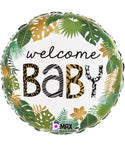 Heliumballong Baby Welcome baby - Ballongbud.seByggare