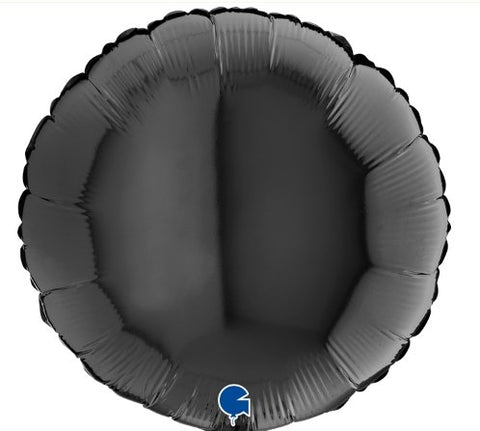 Heliumballong black round - Ballongbud.seByggare