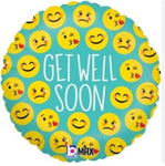 Heliumballong Get Well Soon - Ballongbud.seByggare