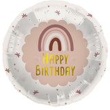 Heliumballong Happy Birthday Rainbow - Ballongbud.seByggare