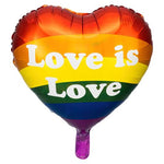 Heliumballong hjärta Love is Love - Ballongbud.seByggare