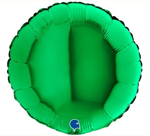 Heliumballong round green - Ballongbud.seByggare