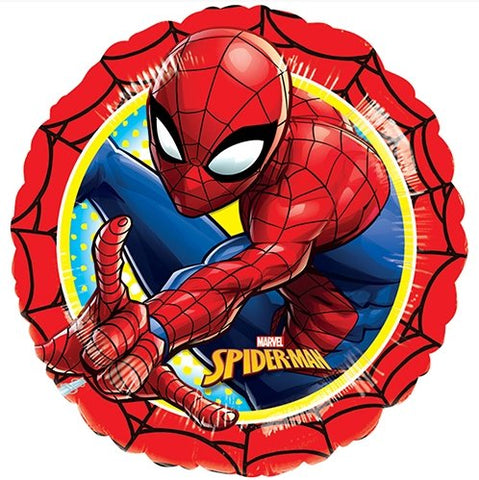 Heliumballong Spider-man - Ballongbud.seByggare