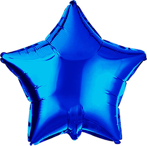 Heliumballong Stjärna blå - Ballongbud.seByggare