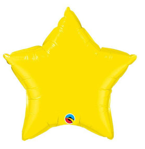 Heliumballong Stjärna Gul - Ballongbud.seByggare