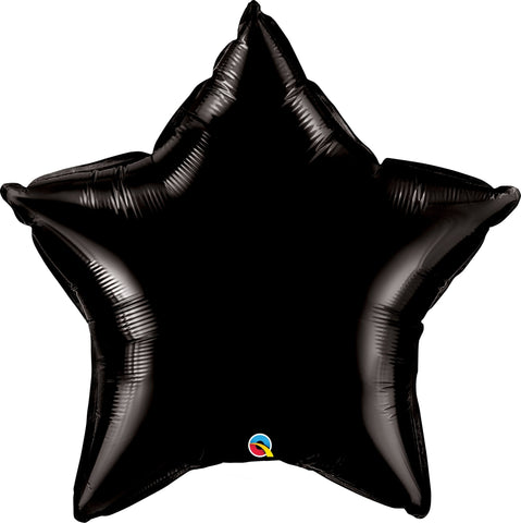 Heliumballong Stjärna Svart - Ballongbud.seByggare