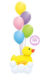 Heliumbukett - Duckie - Ballongbud.seHeliumbukett