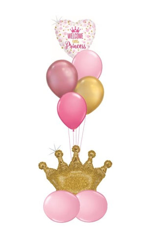 Heliumbukett Little Princess - Ballongbud.se