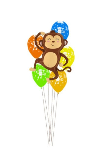 Heliumbukett Monkey - Ballongbud.se