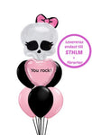 Heliumbukett - You rock! - Ballongbud.seSurprisebox