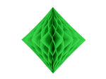 Honeycomb diamant grön 20 cm - Ballongbud.se