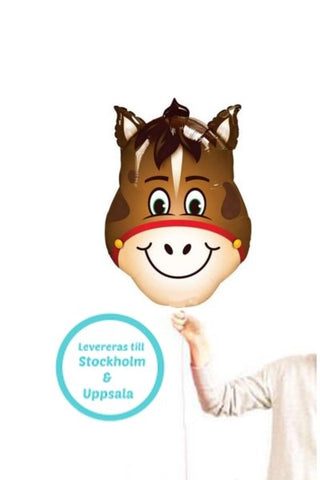 Singelballong Happy Horse - Ballongbud.seSingelballong