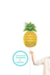 Singelballong Pineapple - Ballongbud.se