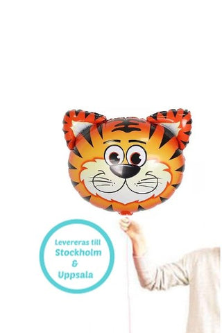 Singelballong Tiger - Ballongbud.se