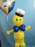 Studentgubbe m. heliumballong - Ballongbud.seHeliumbukett